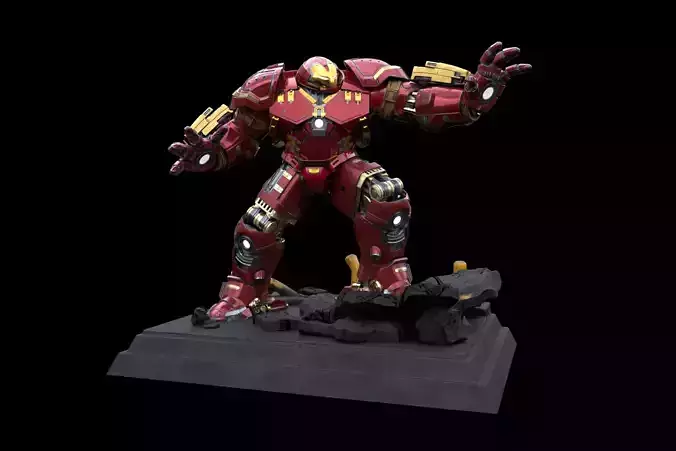 HulkBuster Statue 