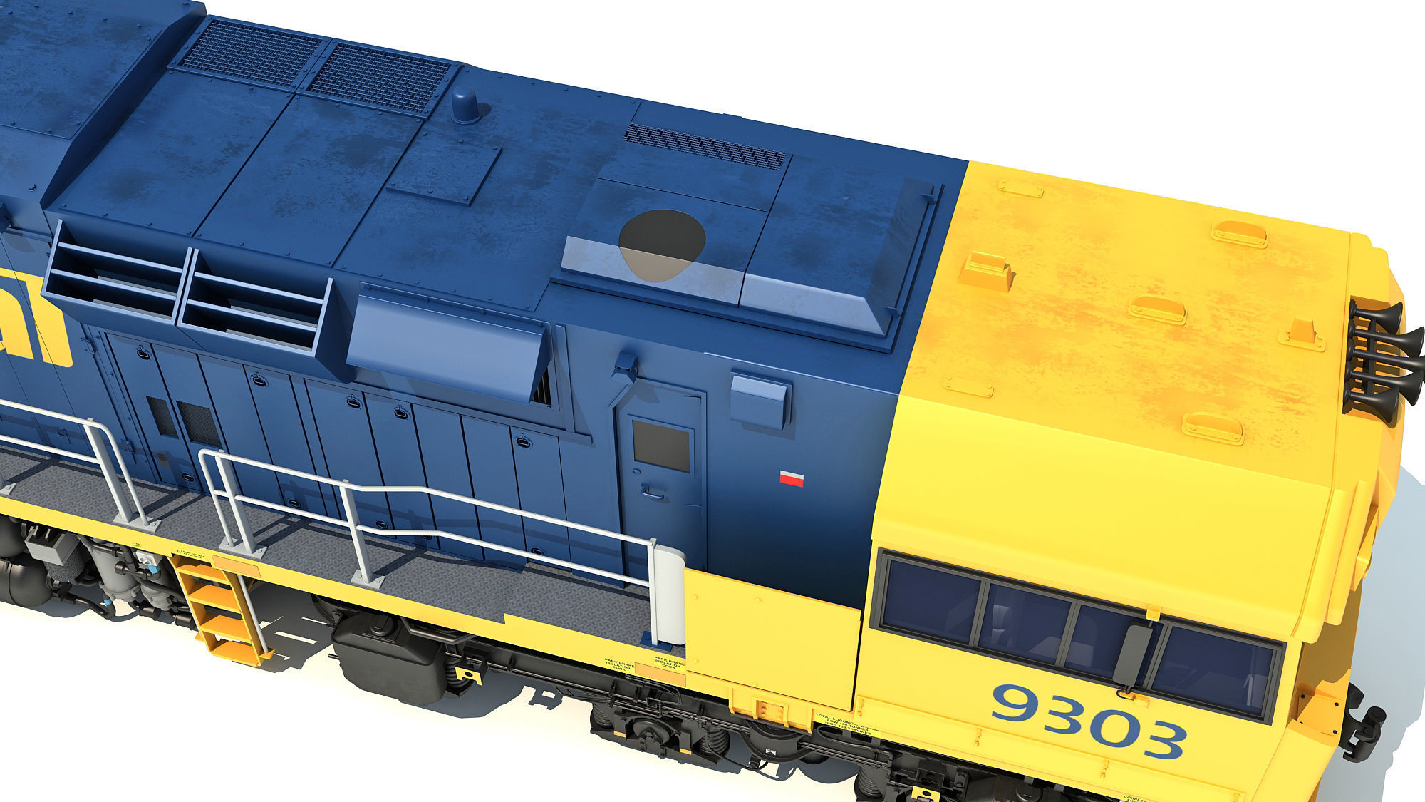 Electric Locomotive C44aci 3D model_19