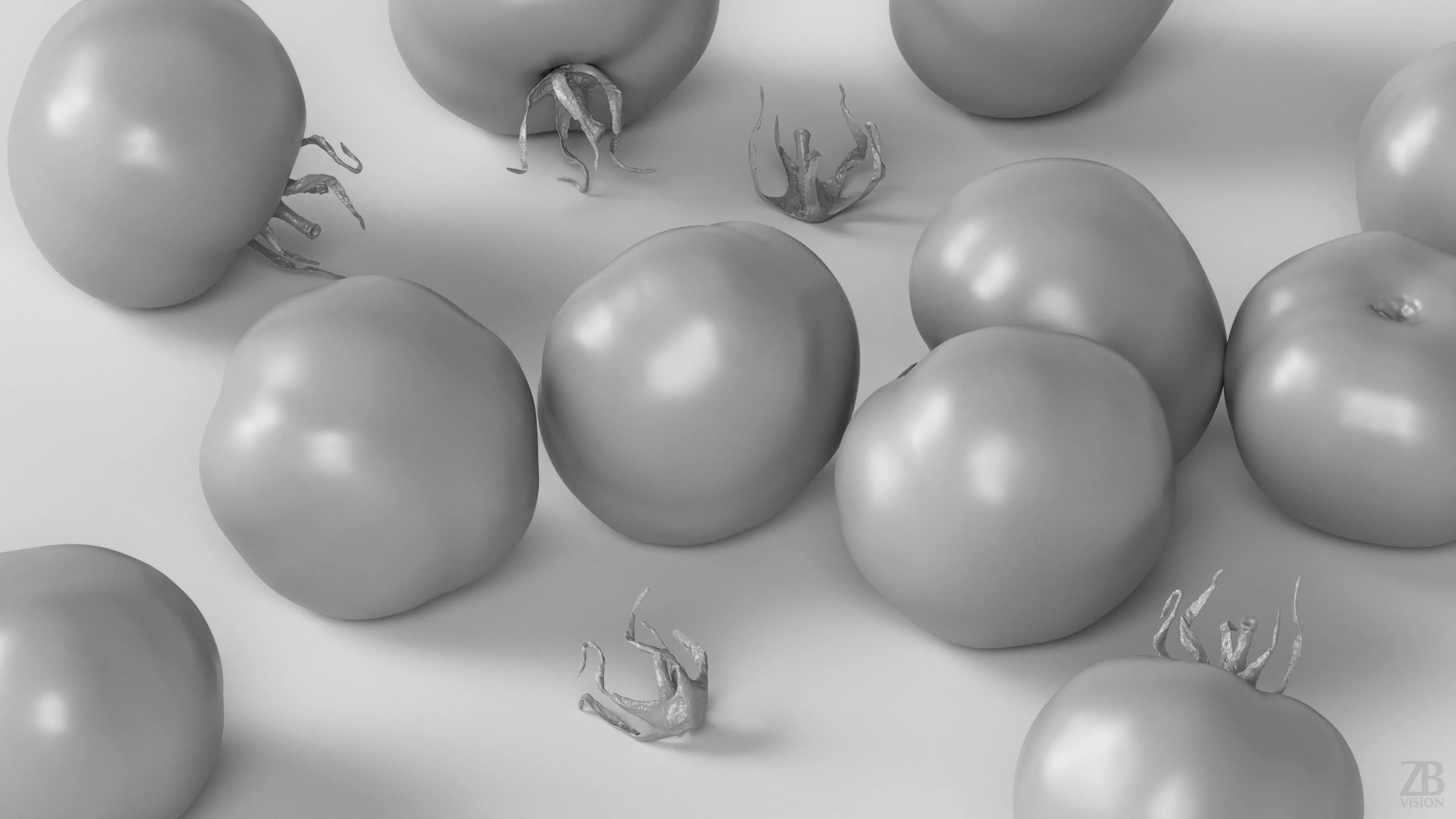Tomato 3D model_3
