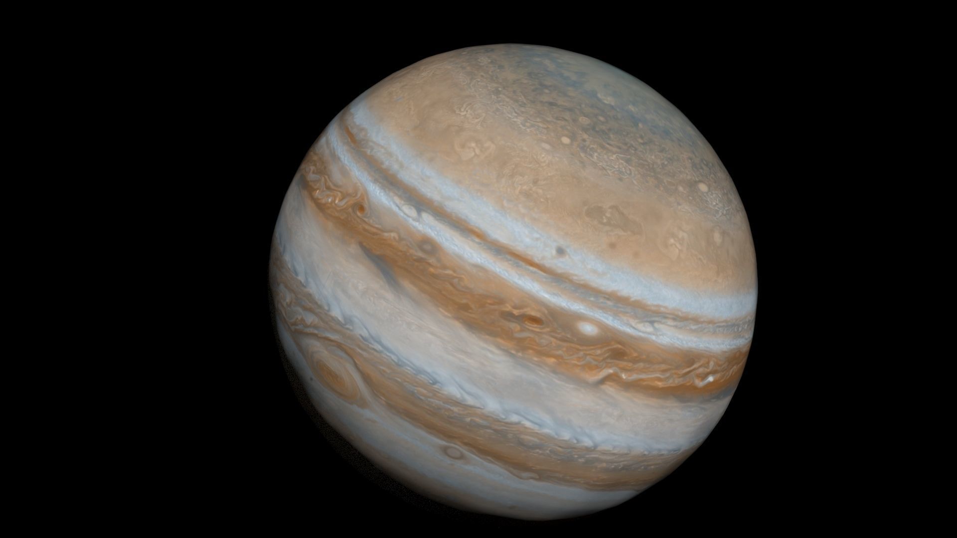 8K PBR Solar System Planets Low-poly 3D model_27