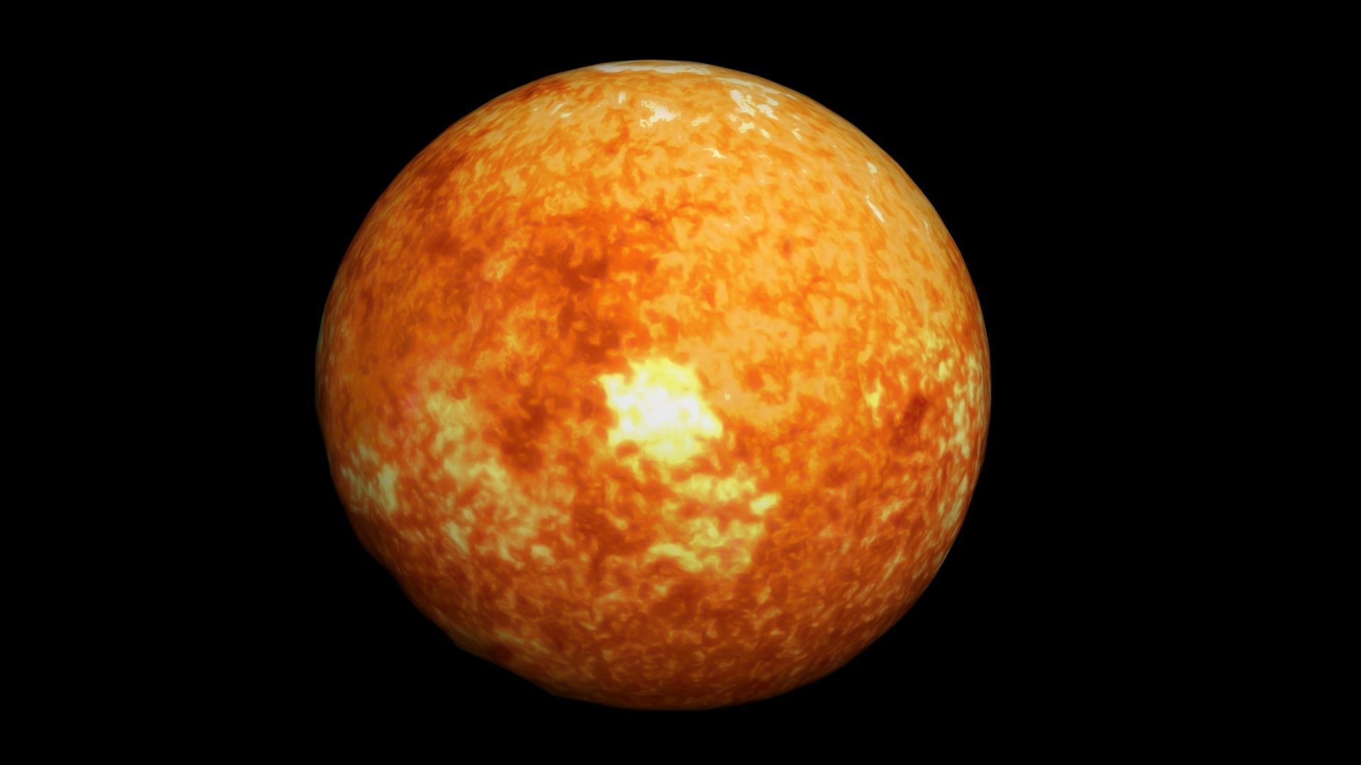 8K PBR Solar System Planets Low-poly 3D model_20