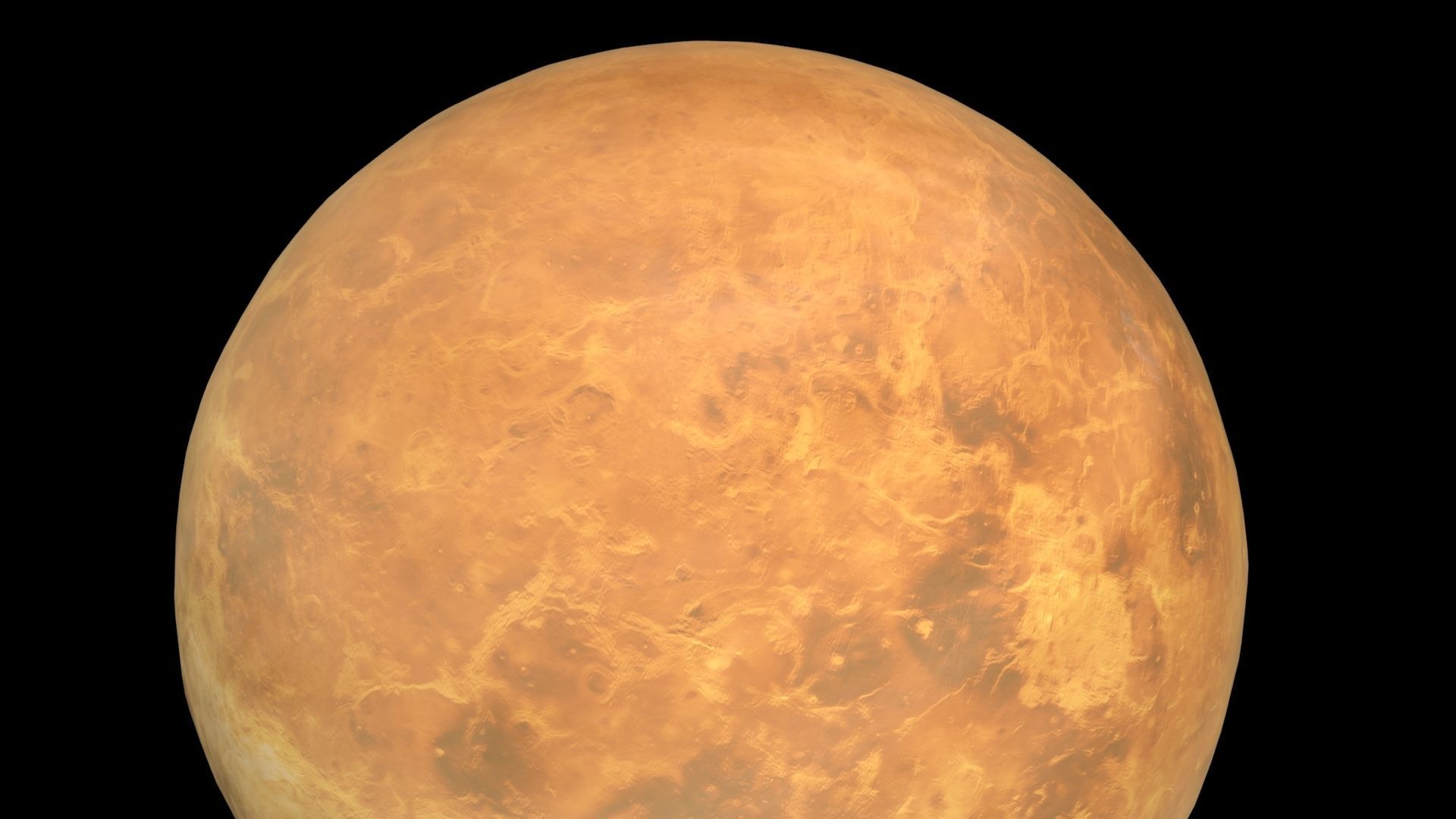 8K PBR Solar System Planets Low-poly 3D model_9