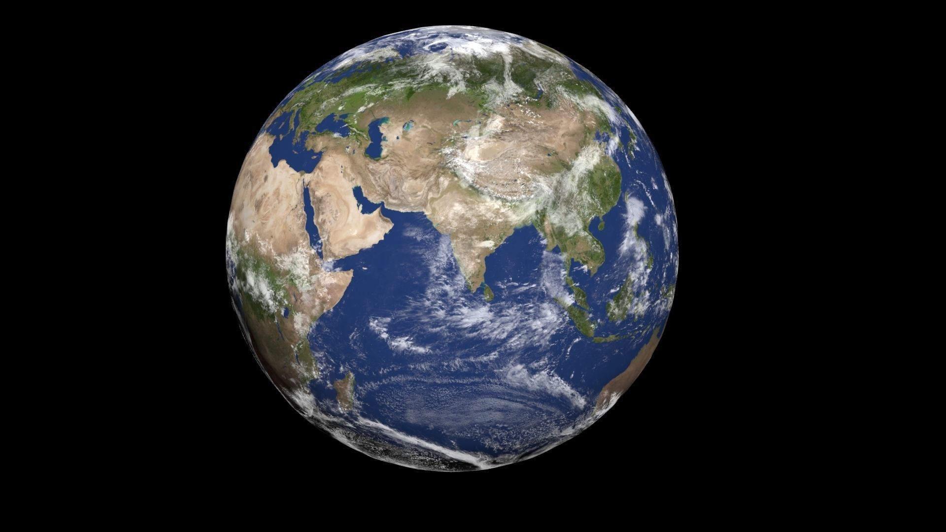 8K PBR Solar System Planets Low-poly 3D model_14