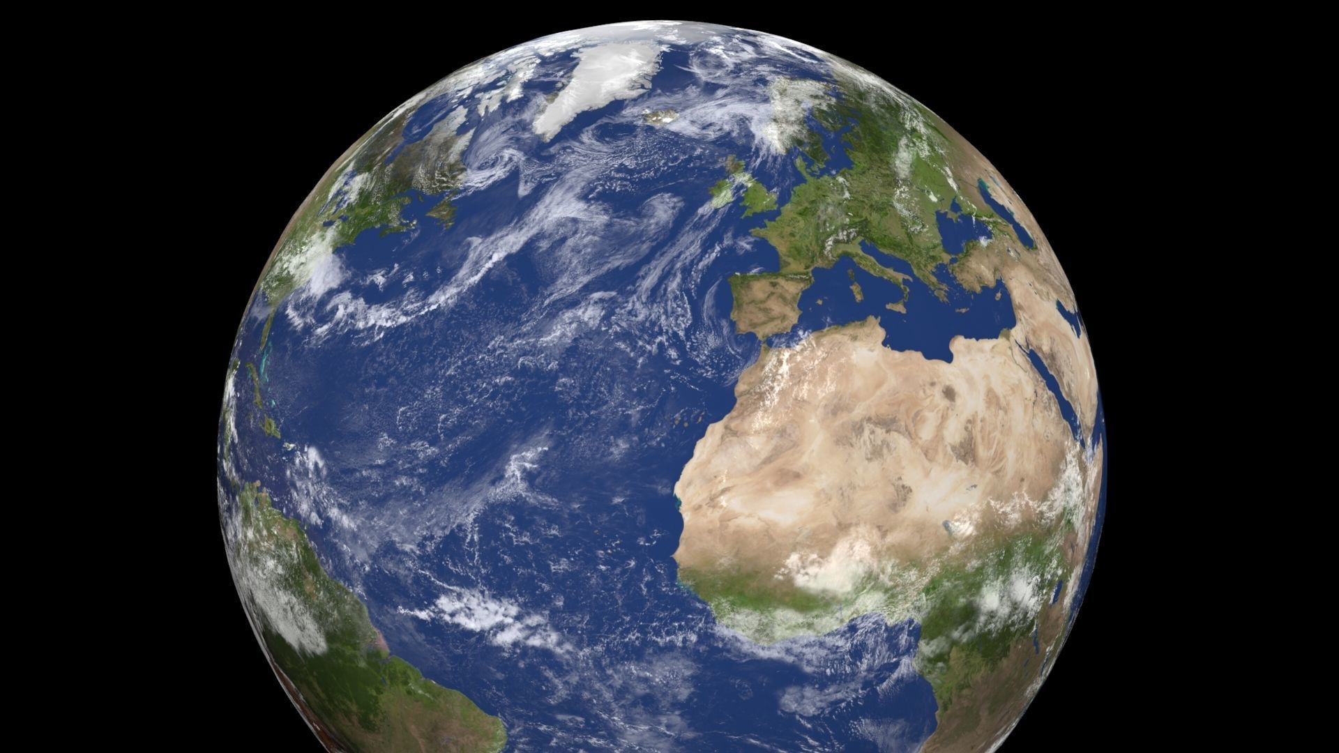 8K PBR Solar System Planets Low-poly 3D model_13