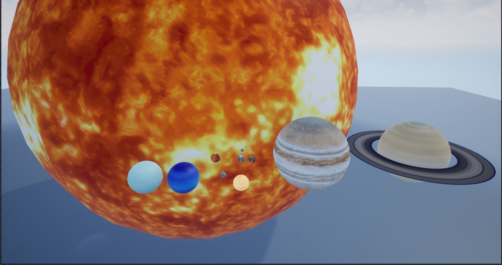 8K PBR Solar System Planets Low-poly 3D model_30