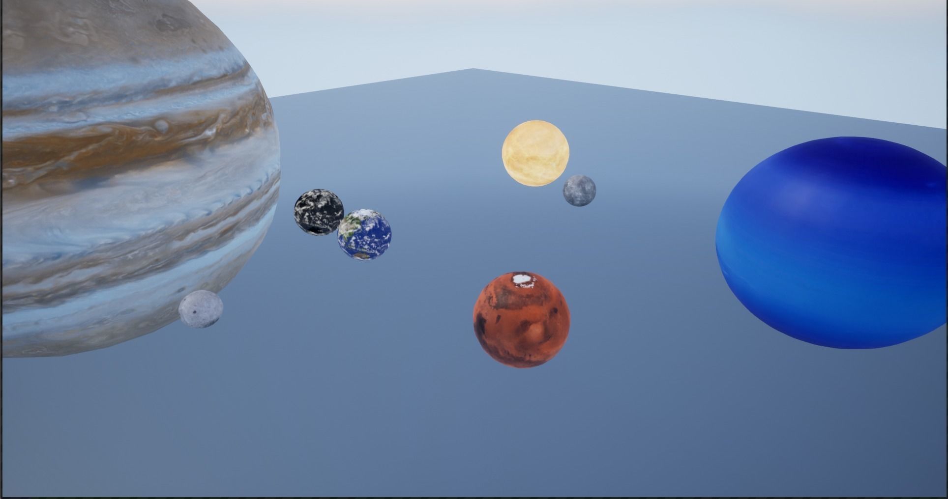 8K PBR Solar System Planets Low-poly 3D model_28