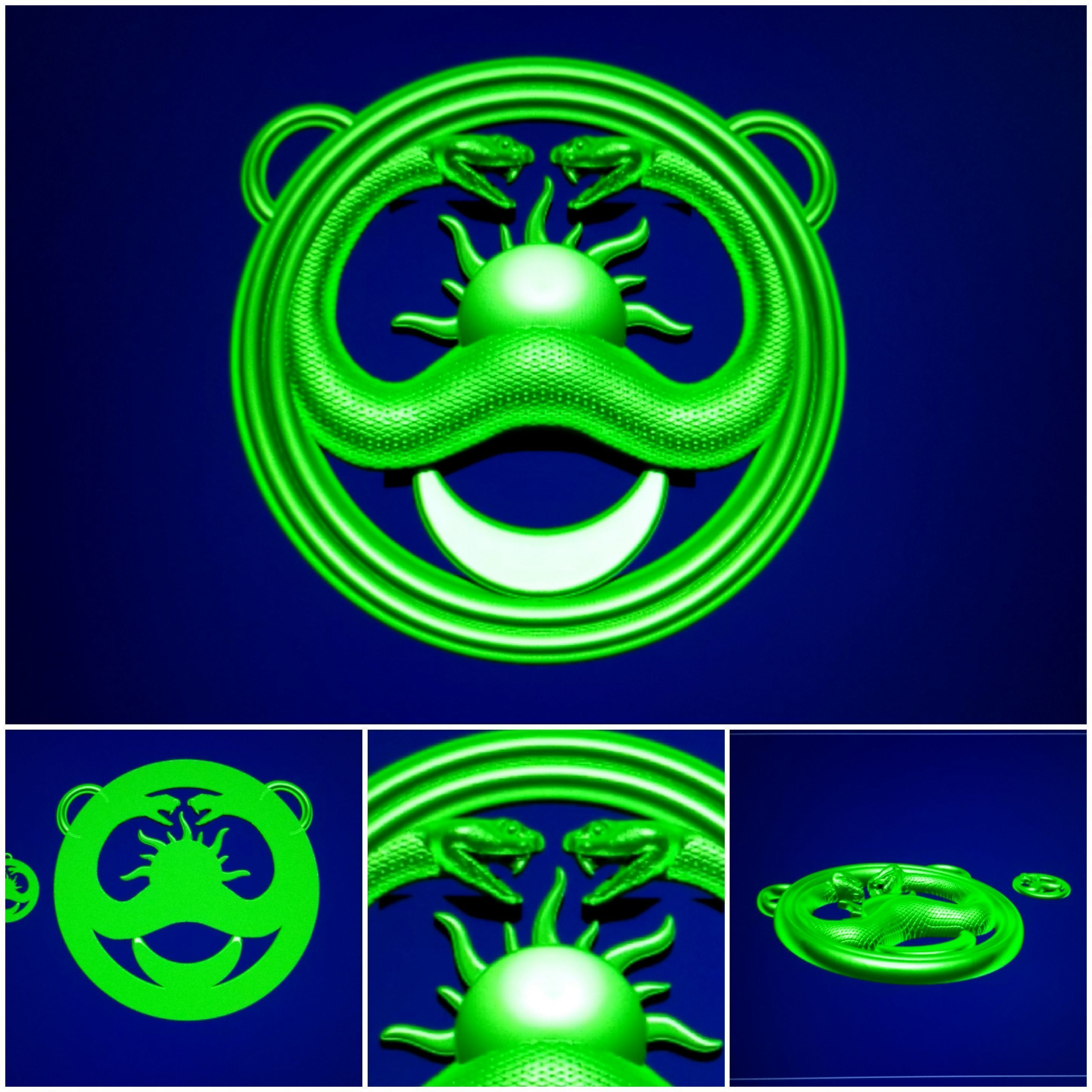 Thulsa Doom Amulet of Set 3D print model_16