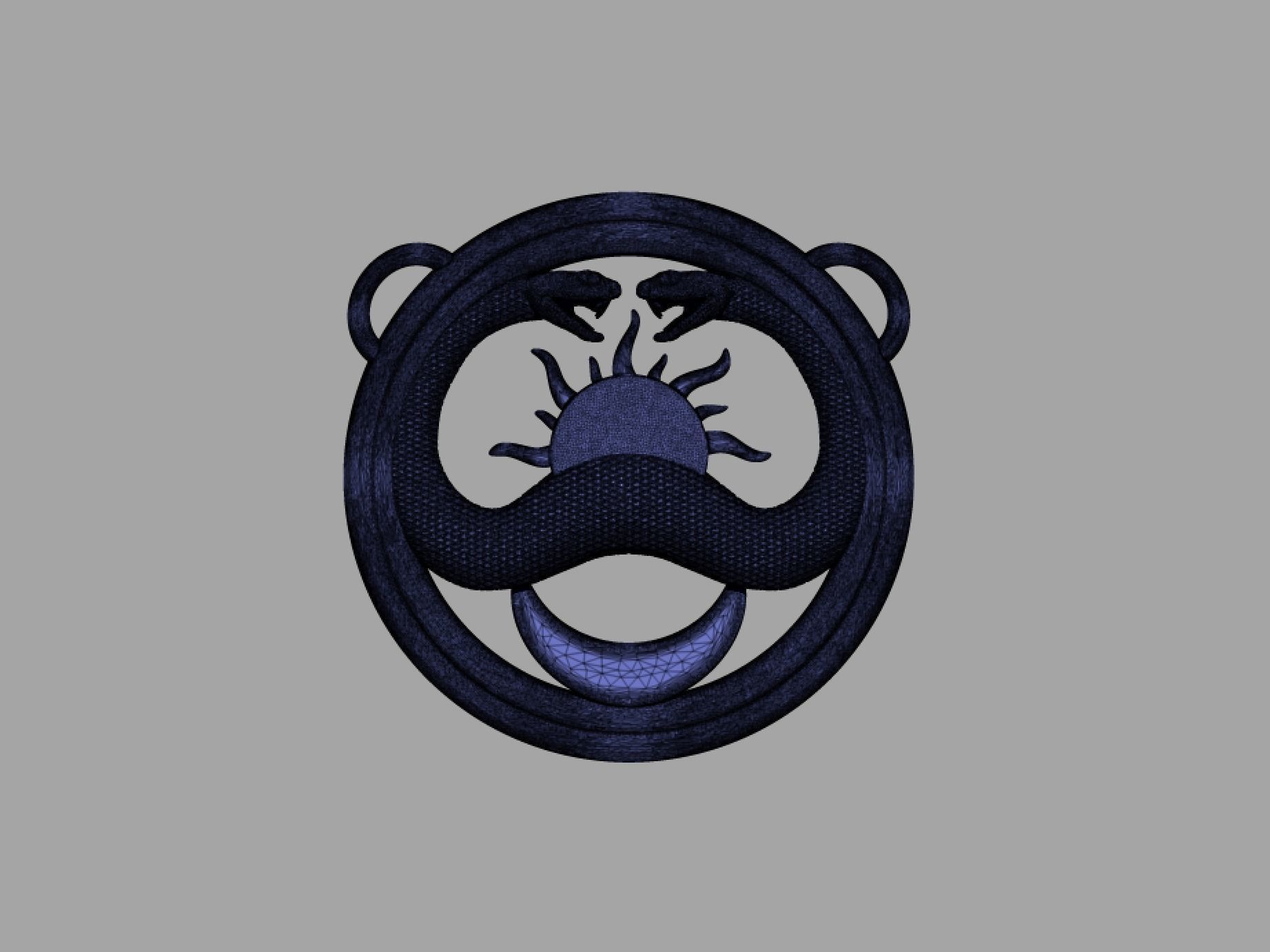 Thulsa Doom Amulet of Set 3D print model_6