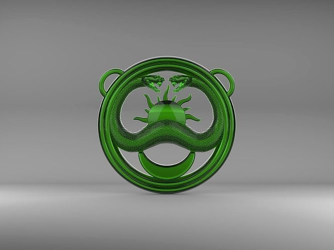 Thulsa Doom Amulet of Set 3D print model