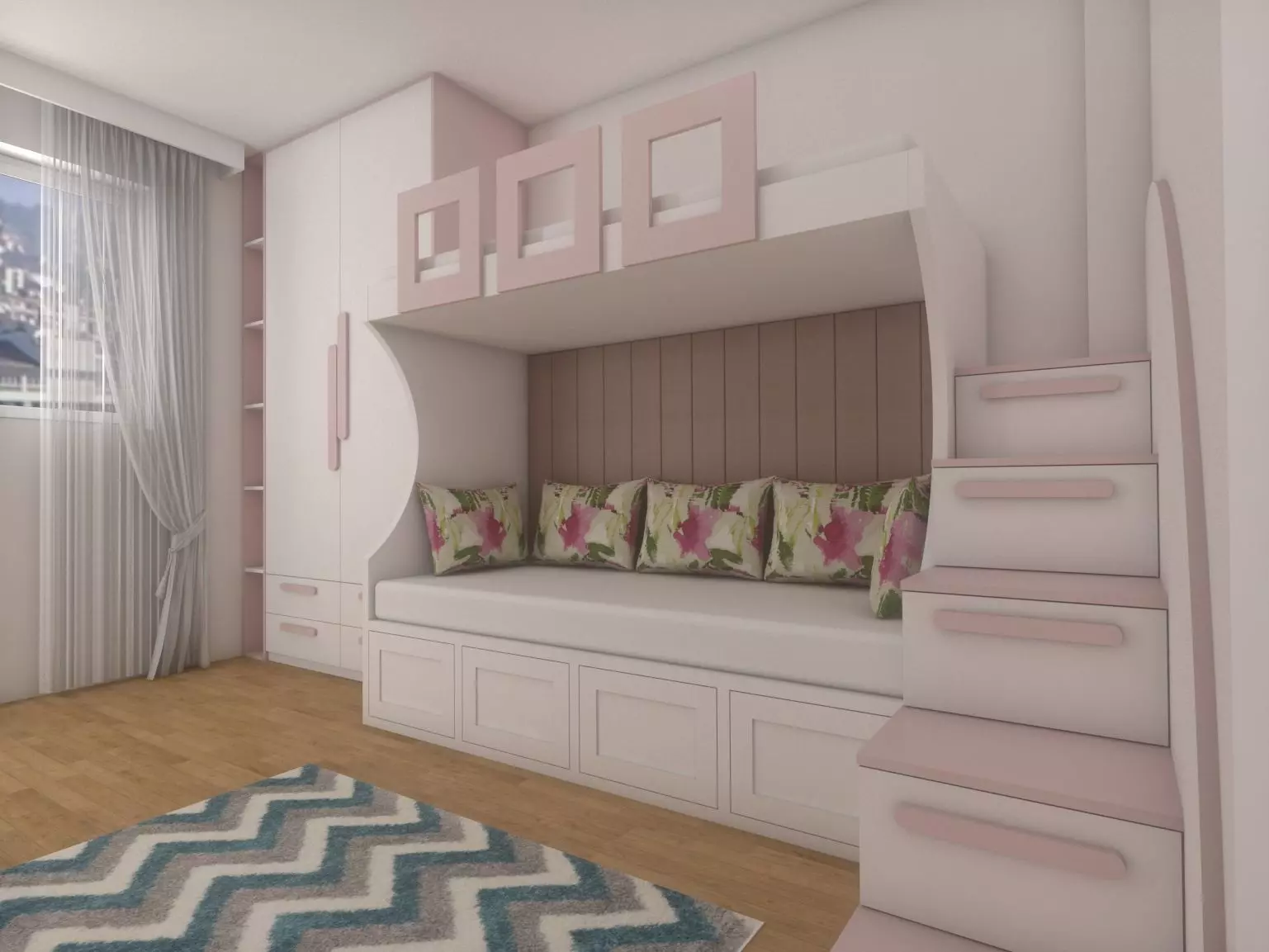 kids room  Free 3D model_0