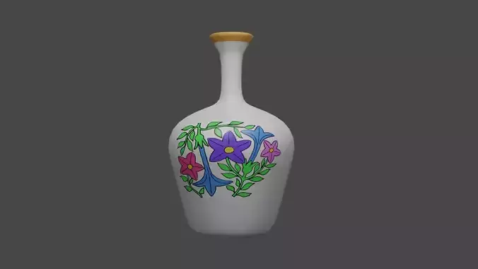Flower Vase 3D Model