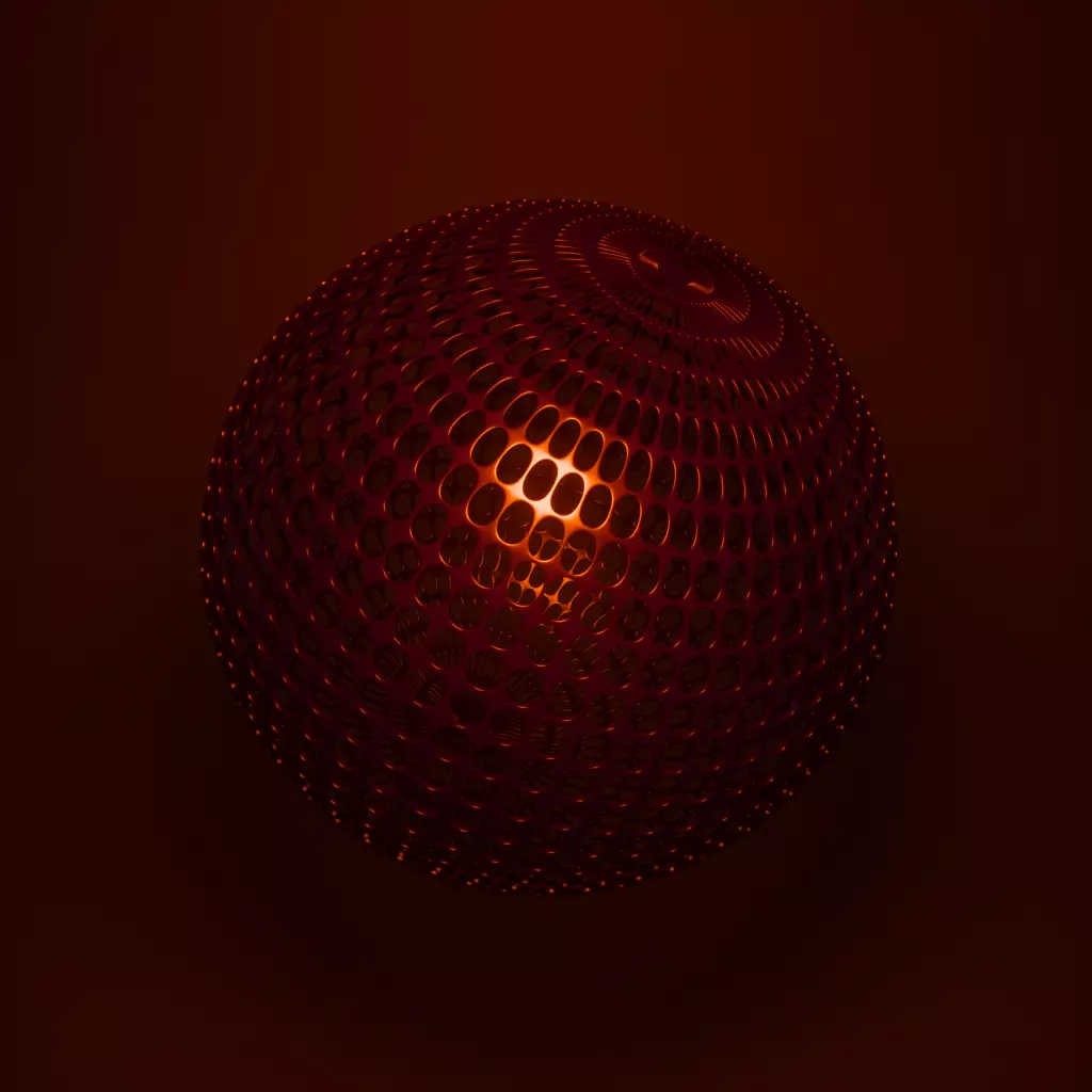 Abstract Geometric Sphere 3D model_0