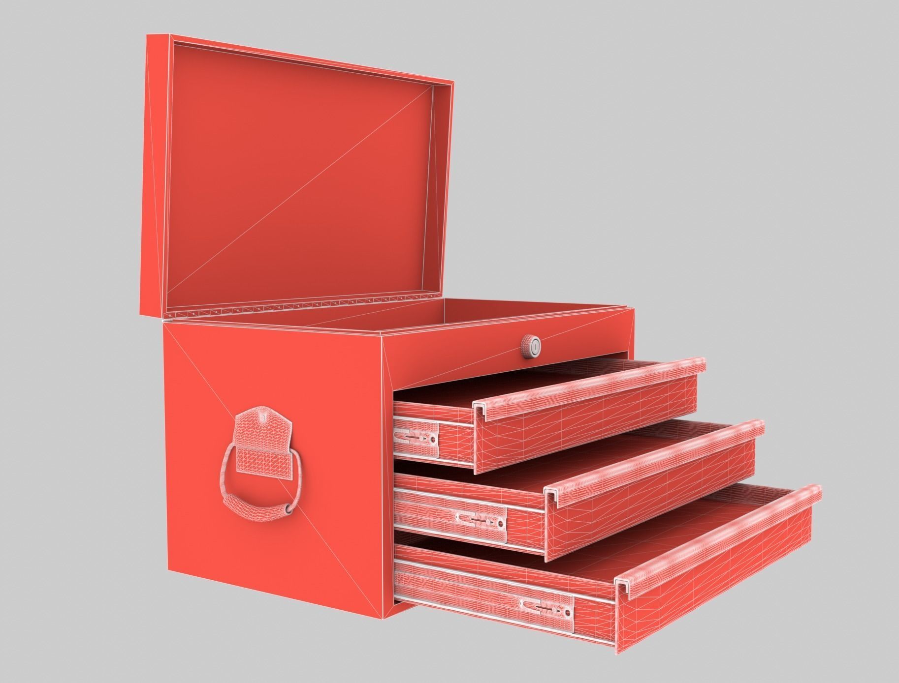 Toolbox from Snap on 3D model_7
