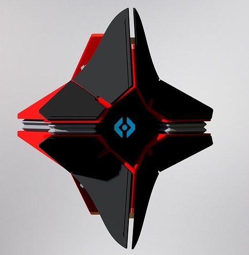 Ghost Destiny ARMORY FORGED SHELL 3D print model