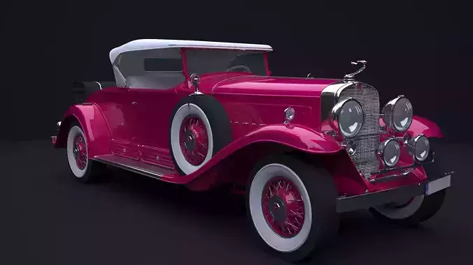 cadillac 1931 3D model