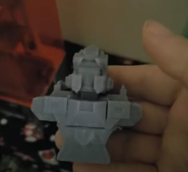 GlitchFrameArt Gundam Bust Series 1 3D print model_14