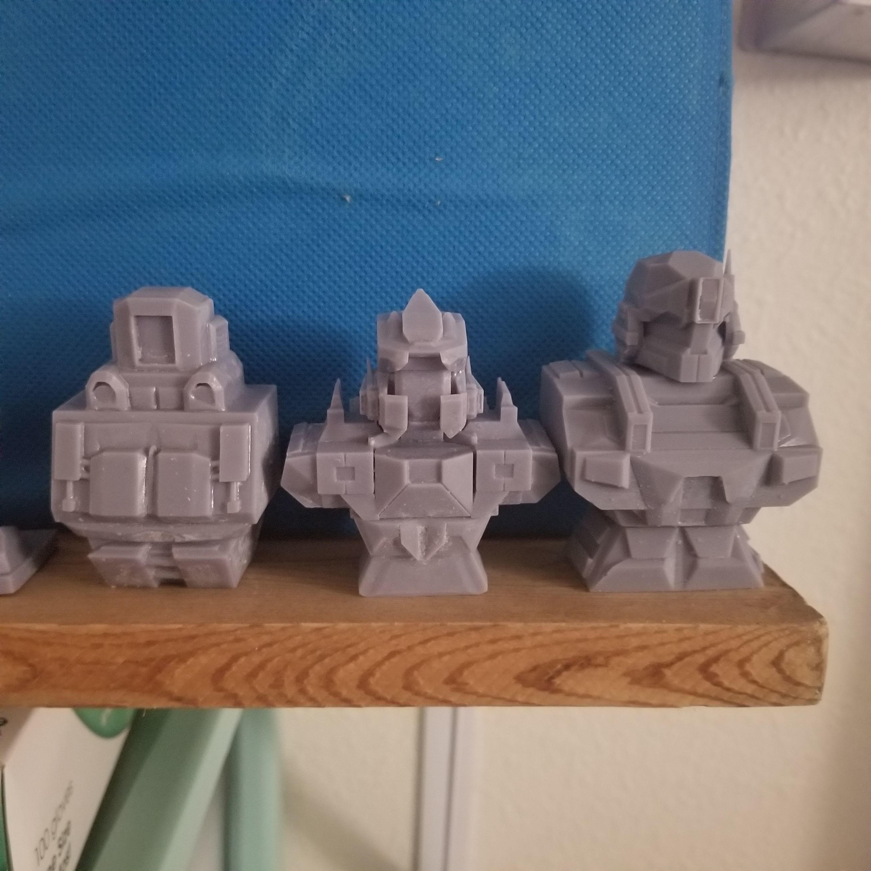 GlitchFrameArt Gundam Bust Series 1 3D print model_5