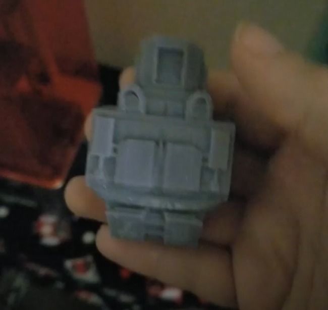 GlitchFrameArt Gundam Bust Series 1 3D print model_21