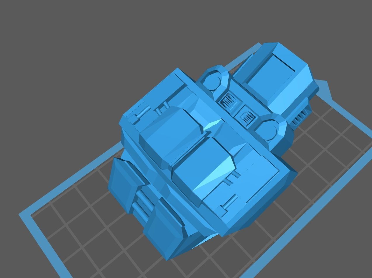 GlitchFrameArt Gundam Bust Series 1 3D print model_17