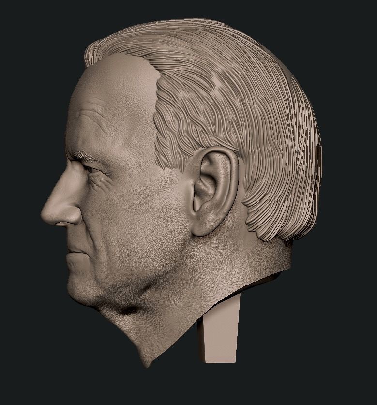 Joe Biden Bust 3D print model_8