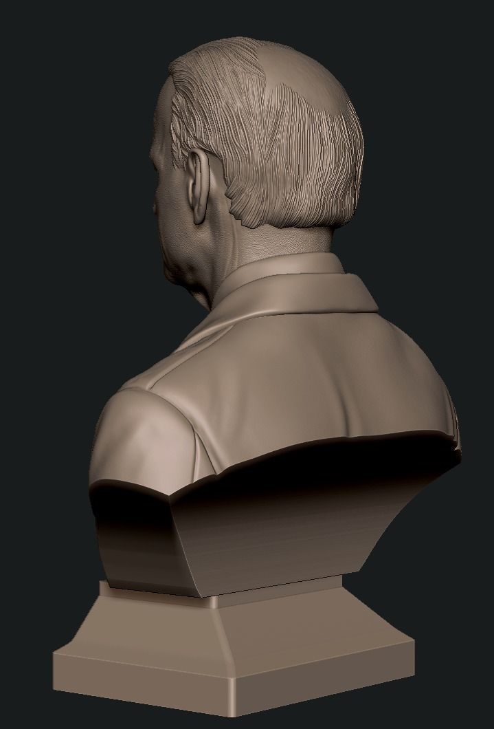 Joe Biden Bust 3D print model_3