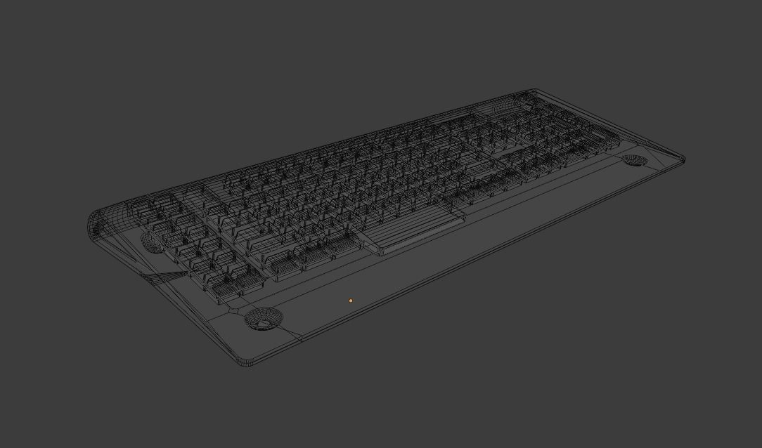 SteelSeries Apex 350 Free 3D model_1