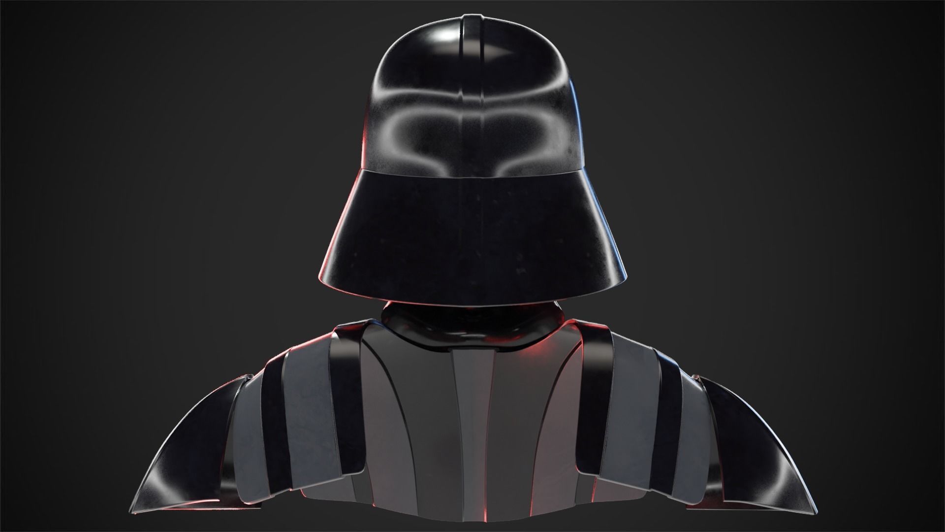 Darth Vader Armor for Cosplay 3D print model_6