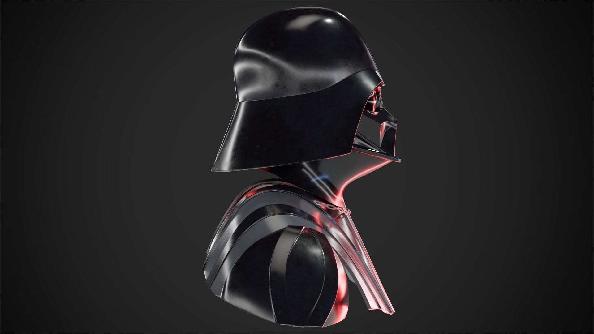 Darth Vader Armor for Cosplay 3D print model_5