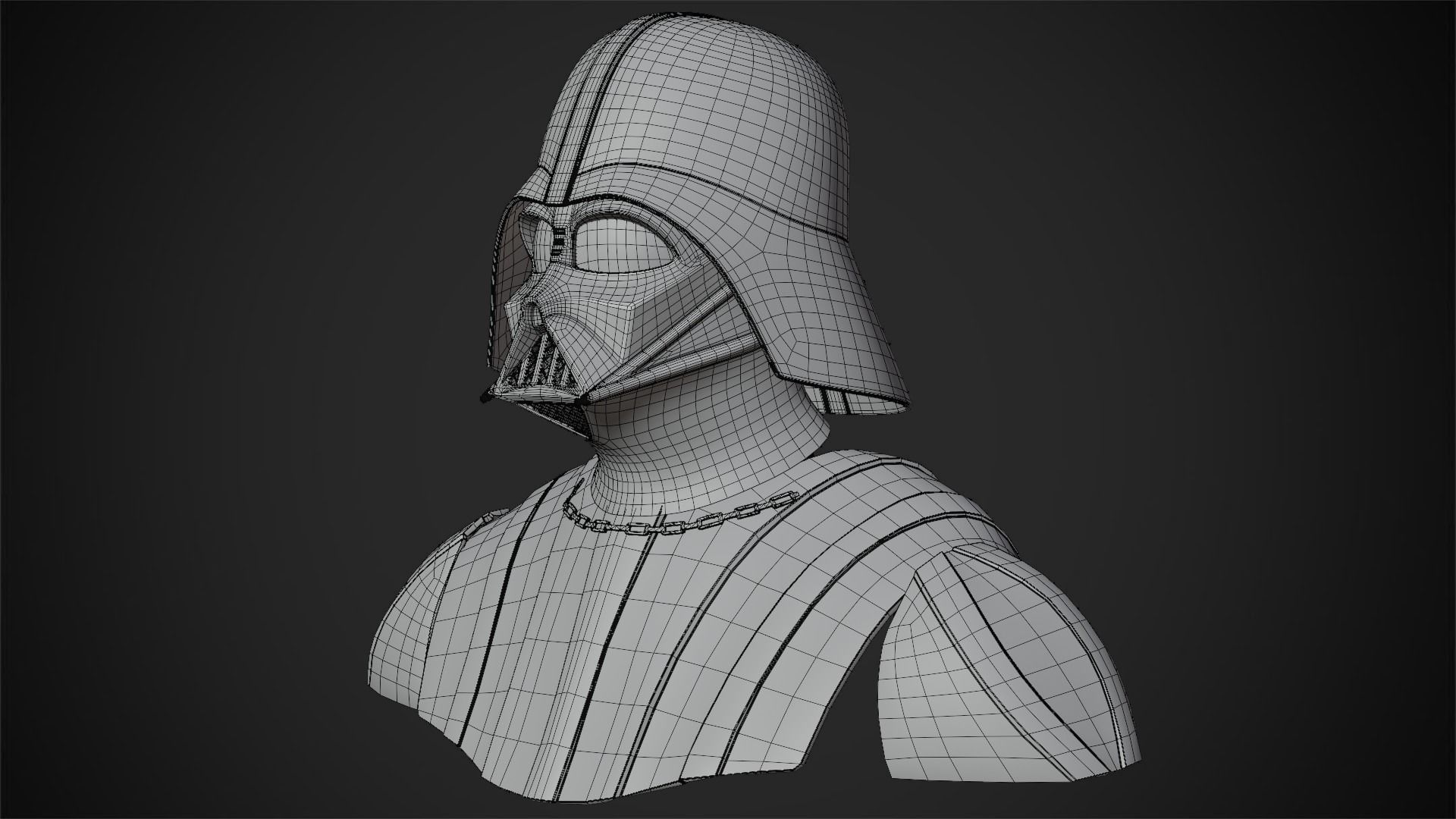 Darth Vader Armor for Cosplay 3D print model_9