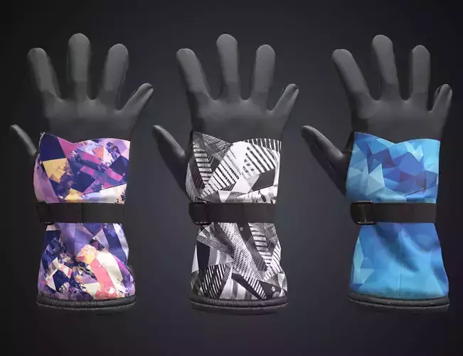 Snowboarding gloves