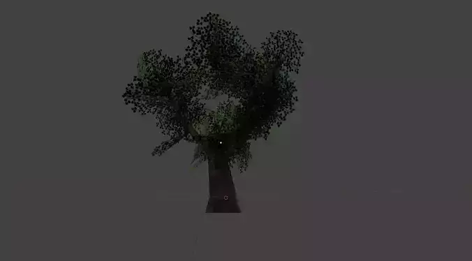 Low Poly Tree Leaf Planes