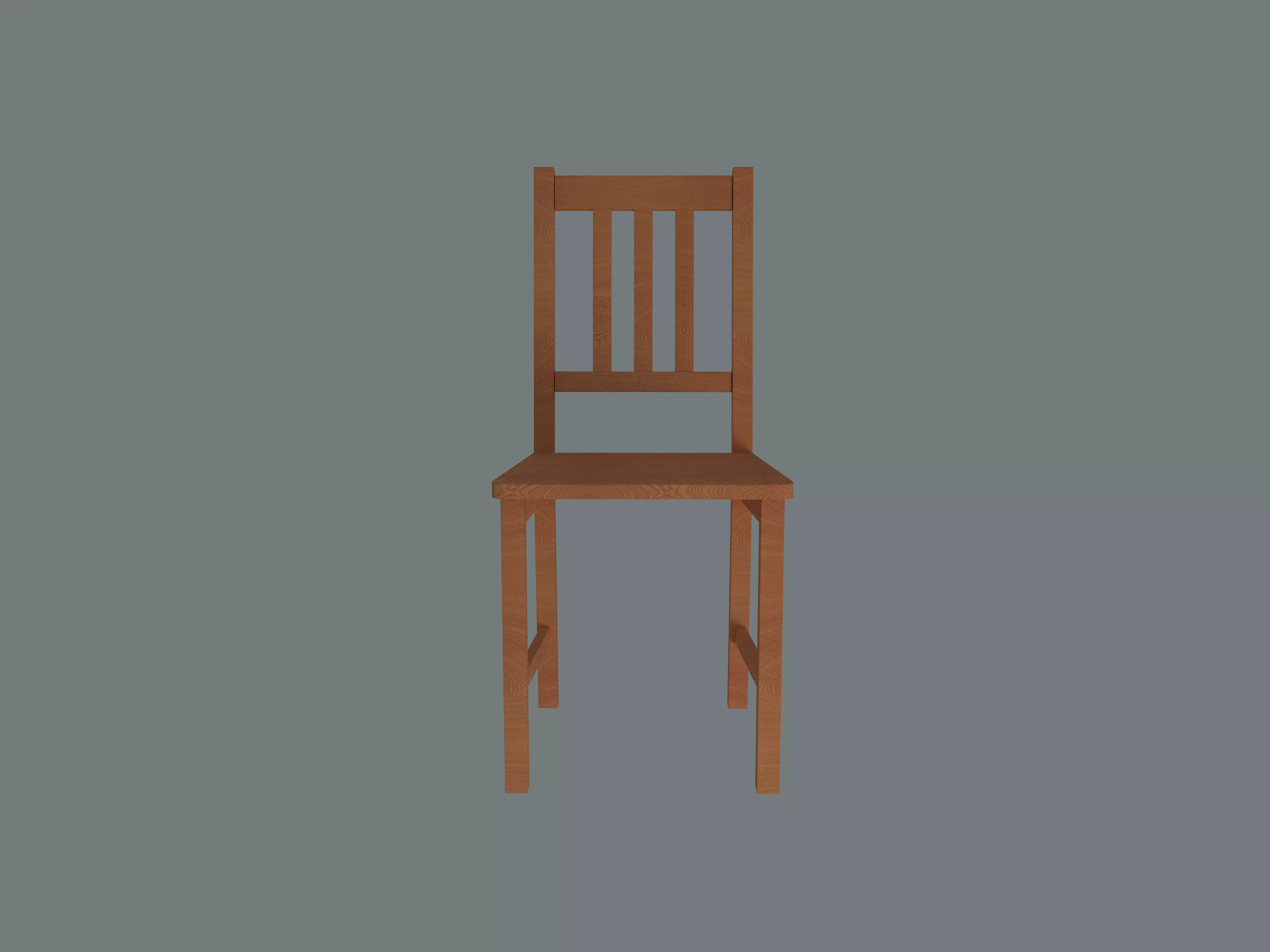 IKEA - STEFAN Chair remodelled Free 3D model