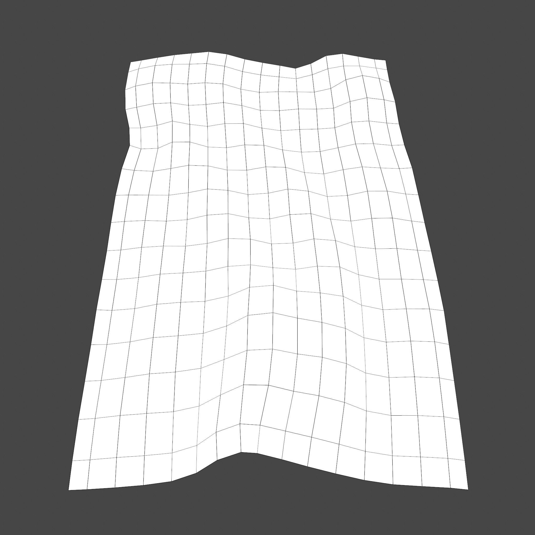 Summer Apocalypse Tapestry  Low-poly 3D model_30