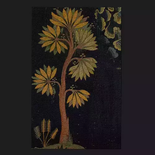 The Storm Apocalypse Tapestry  Low-poly 3D model