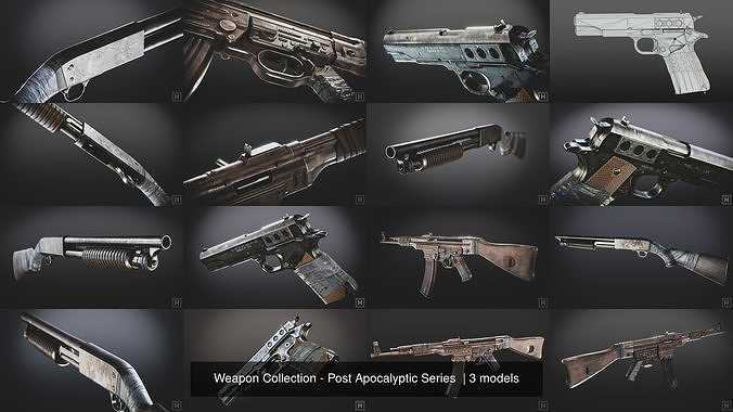Weapon Collection - Post Apocalyptic Series  