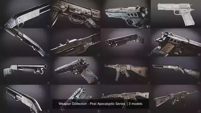 Weapon Collection - Post Apocalyptic Series  