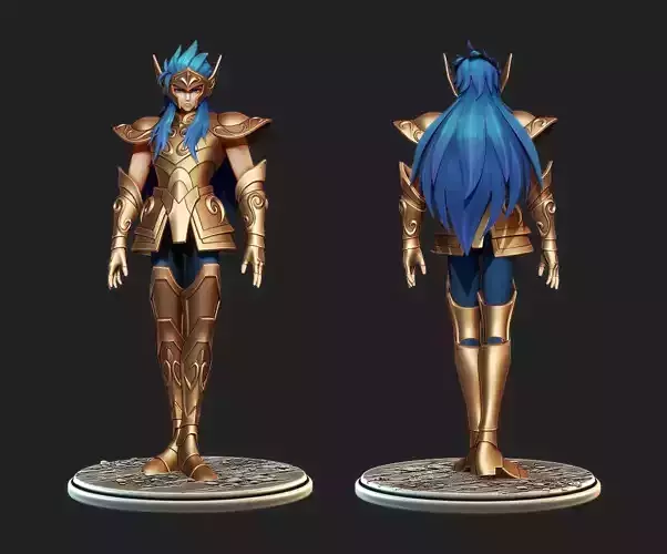 Saint Seiya Kamus Aquarius 3D print model