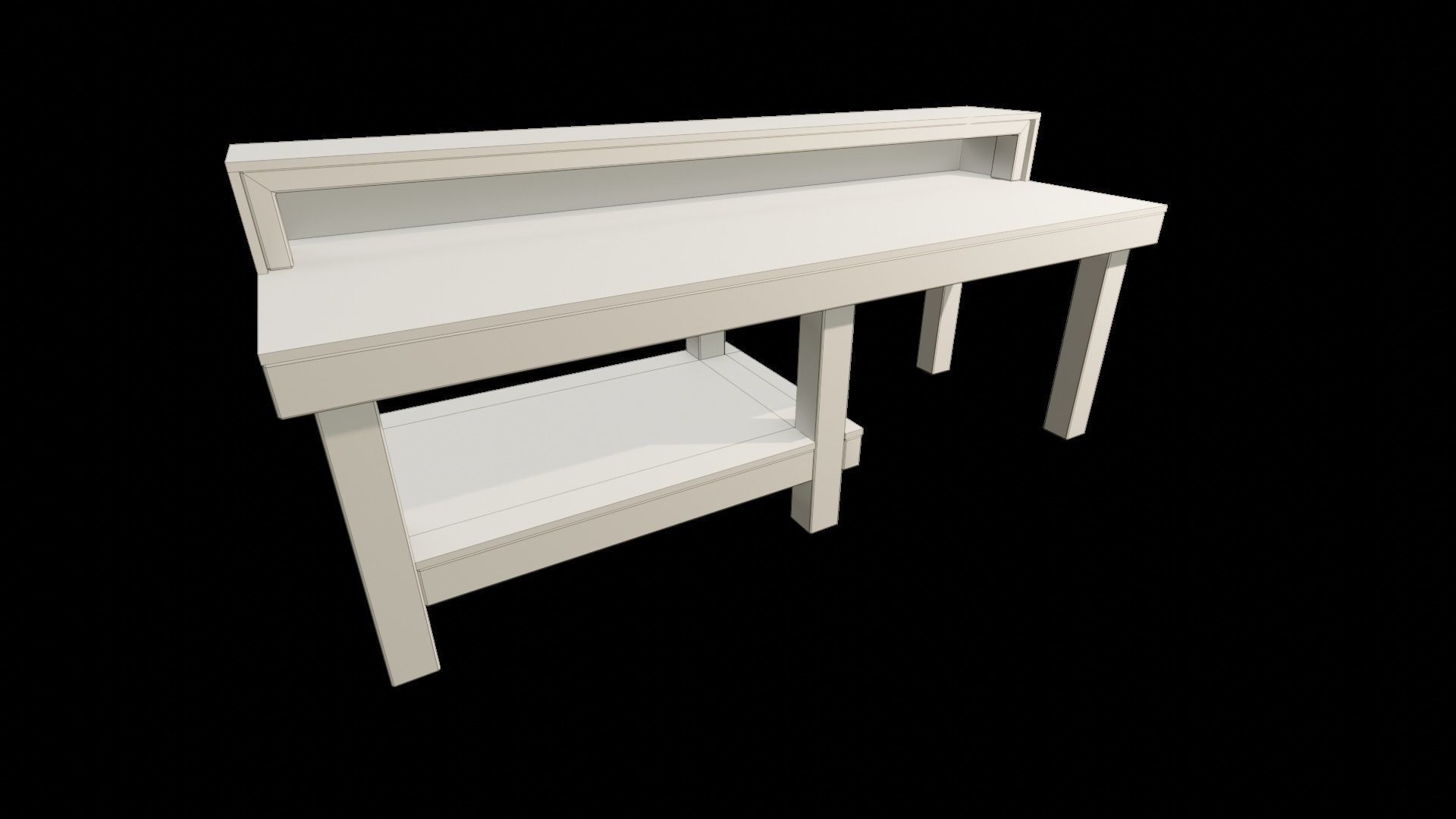 Ammo Reloading Workbench Free low-poly 3D model_16