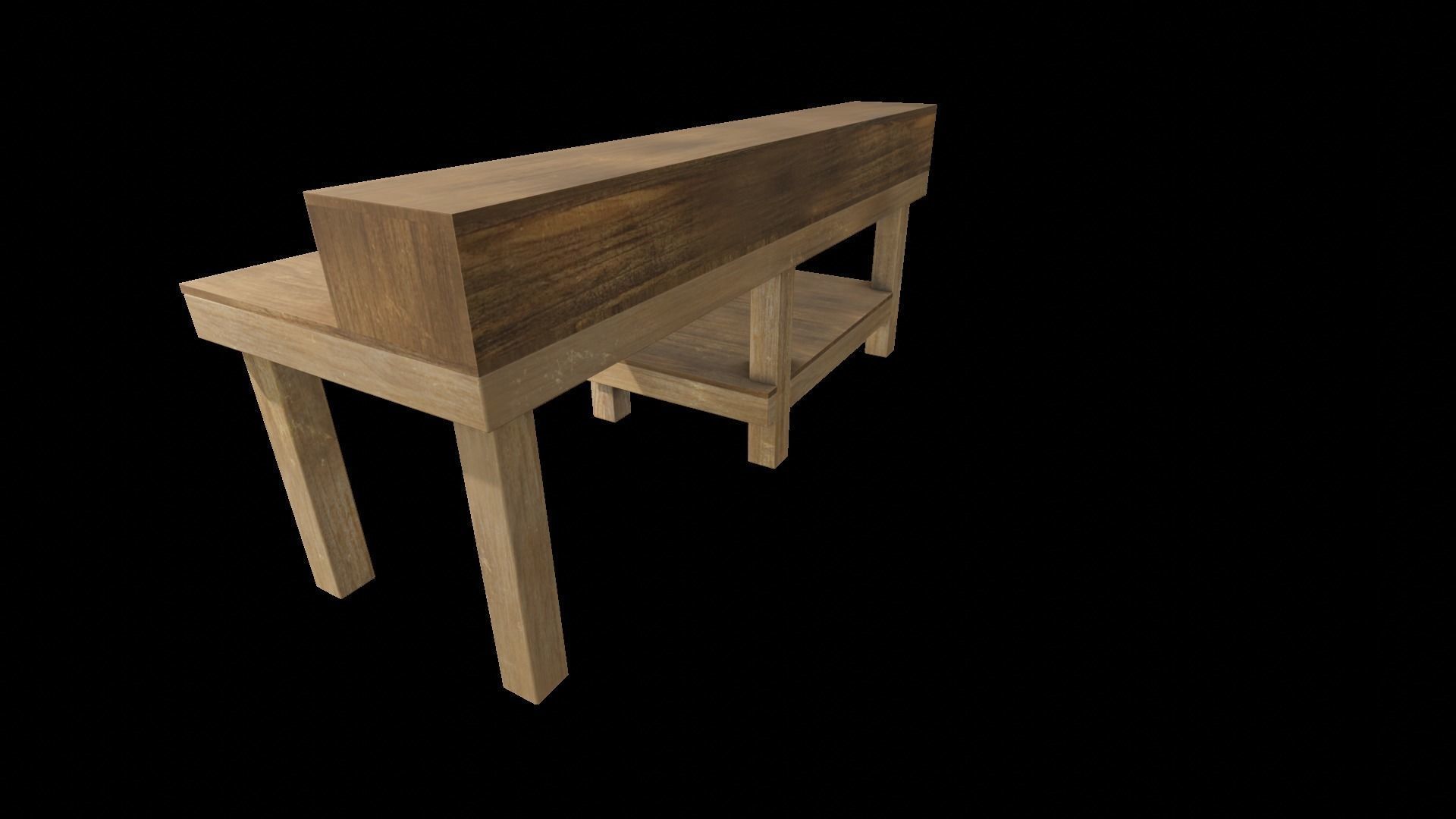 Ammo Reloading Workbench Free low-poly 3D model_17