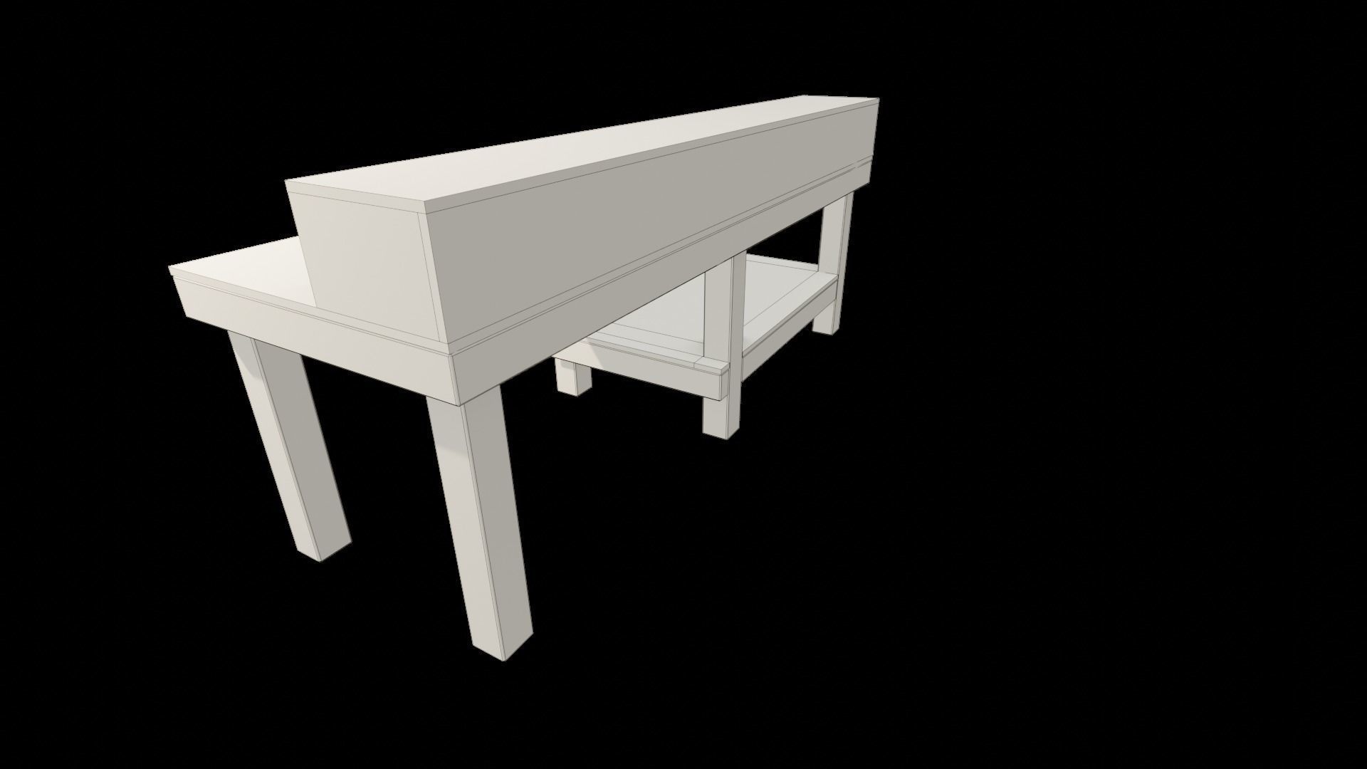 Ammo Reloading Workbench Free low-poly 3D model_18