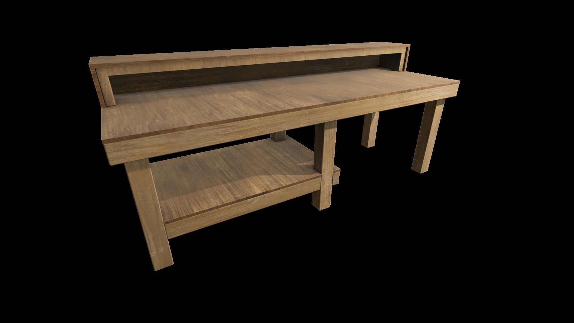 Ammo Reloading Workbench Free low-poly 3D model_15