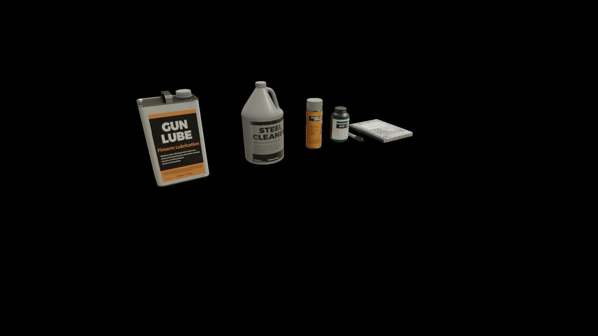 Ammo Reloading Workbench Free low-poly 3D model_7