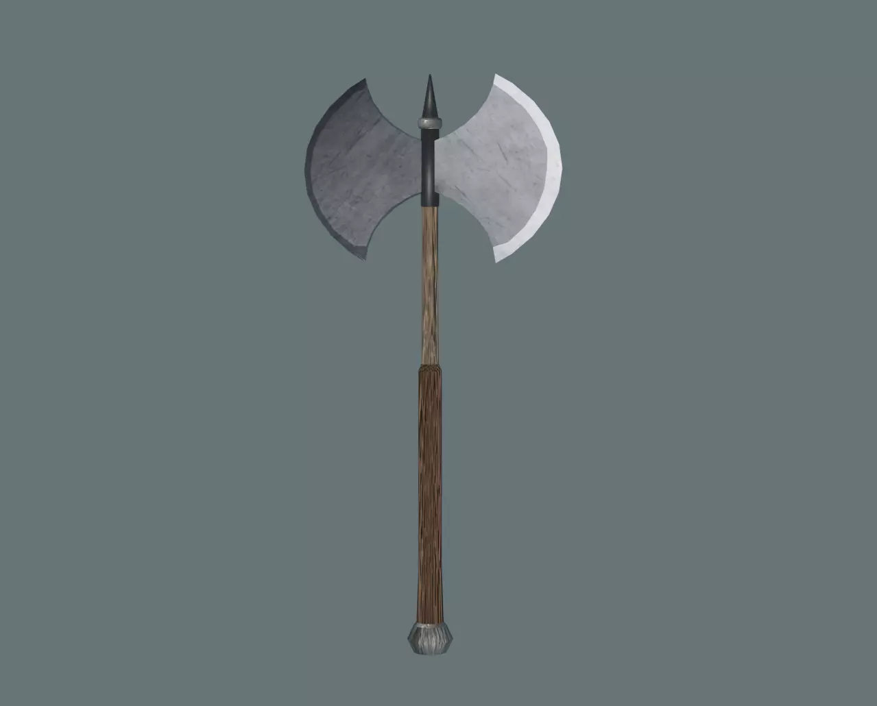 Medieval Battleaxe Free 3D model