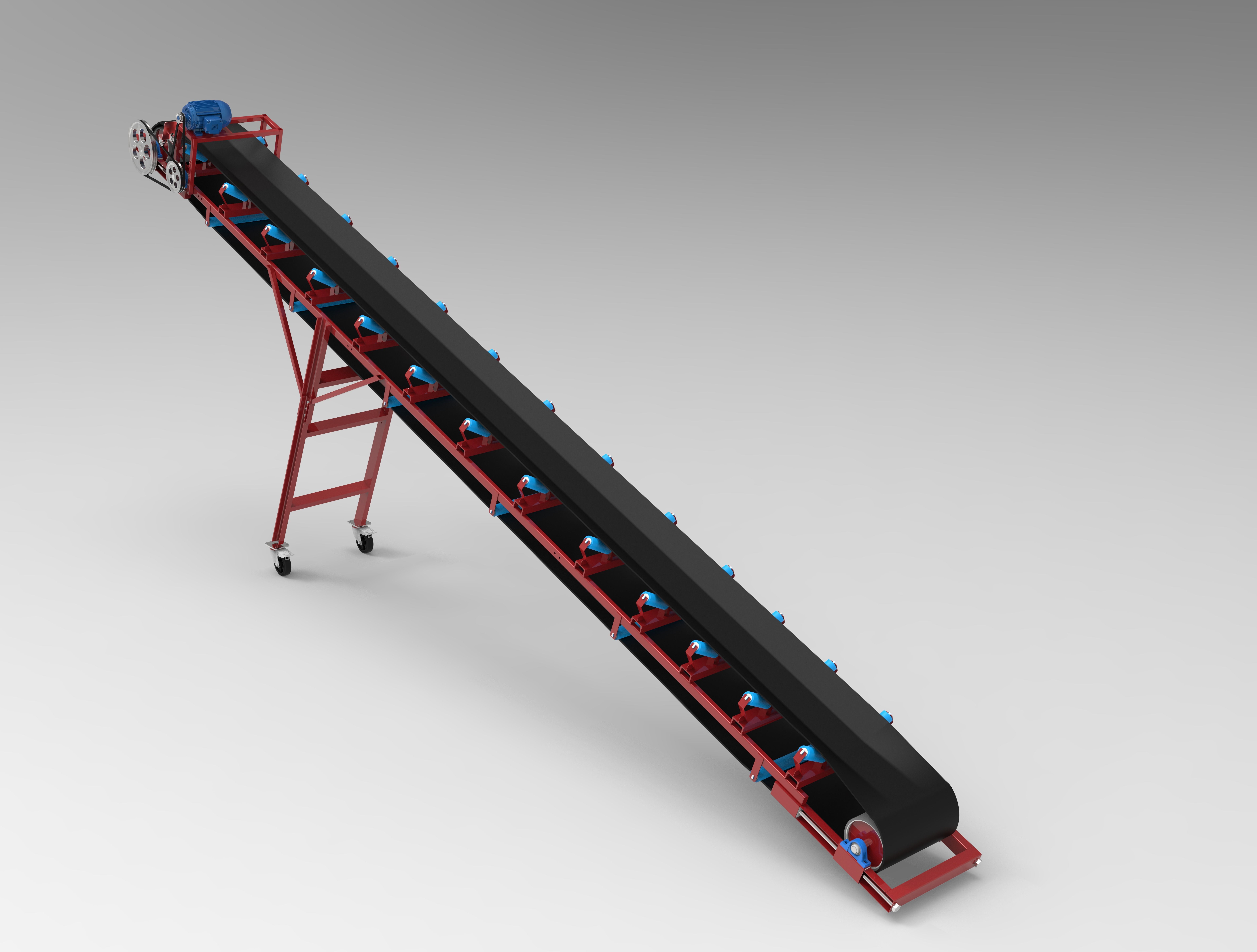 Concrete Block Manufacturing 3D model_5