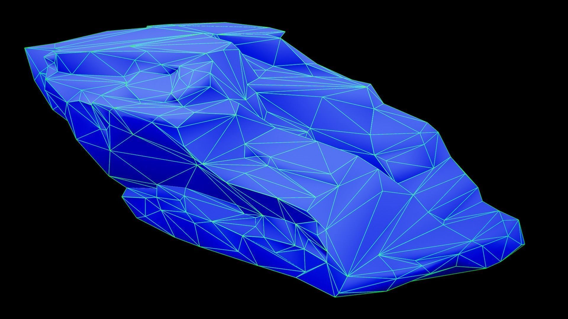 Rock 01 8K  Photoscanned  Low-poly 3D model_27