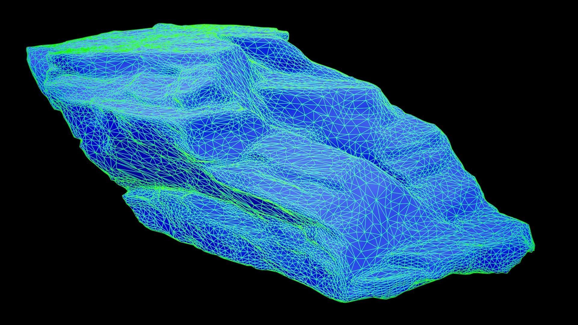 Rock 01 8K  Photoscanned  Low-poly 3D model_22