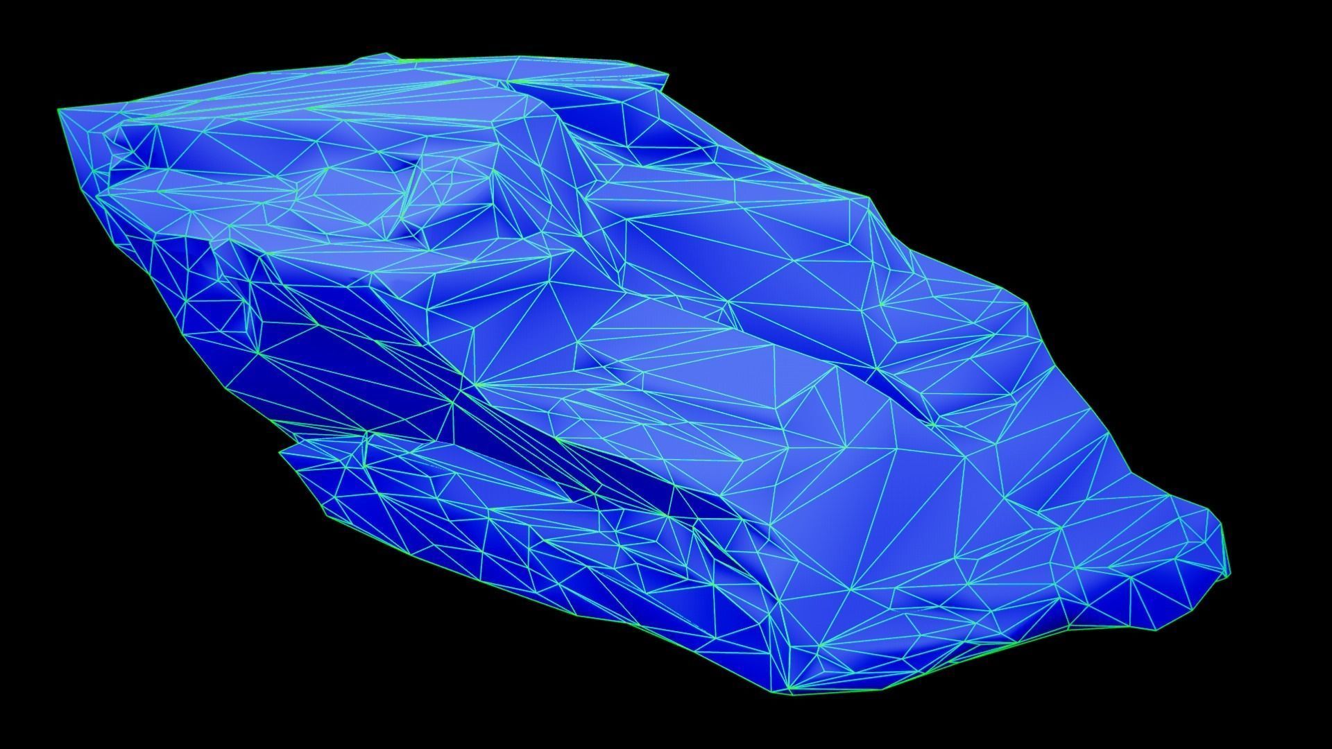 Rock 01 8K  Photoscanned  Low-poly 3D model_26