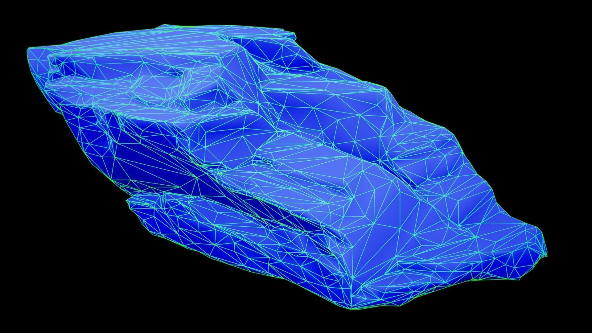 Rock 01 8K  Photoscanned  Low-poly 3D model_25