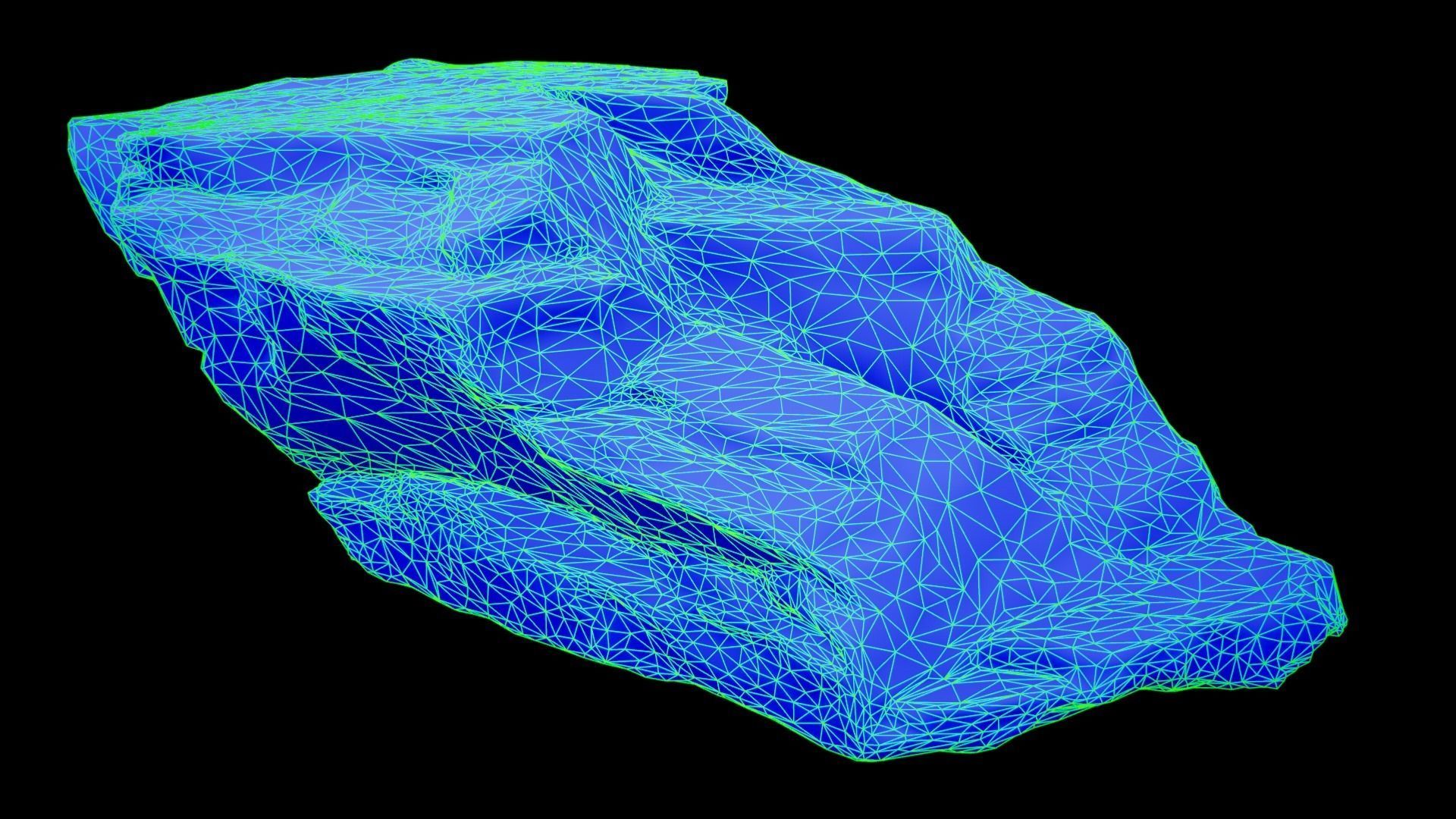 Rock 01 8K  Photoscanned  Low-poly 3D model_23