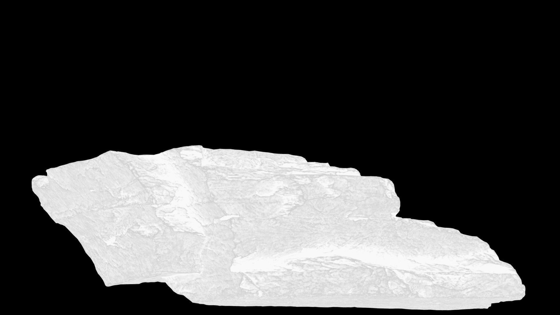 Rock 01 8K  Photoscanned  Low-poly 3D model_12